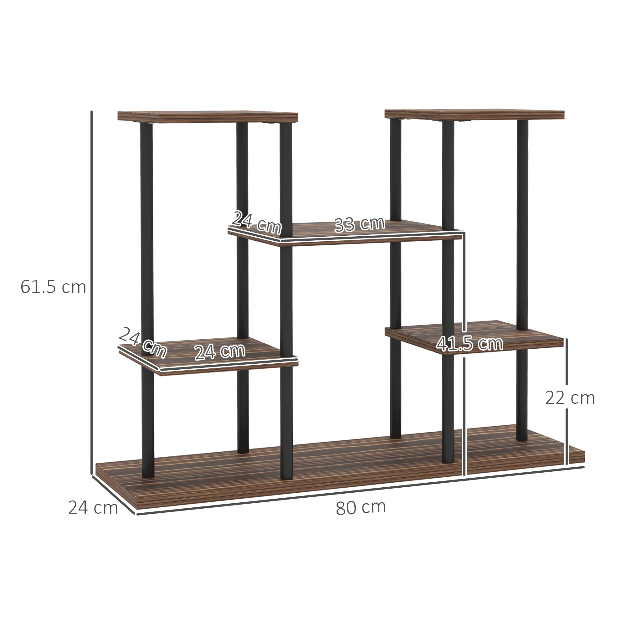 Dimensions du support pour plantes