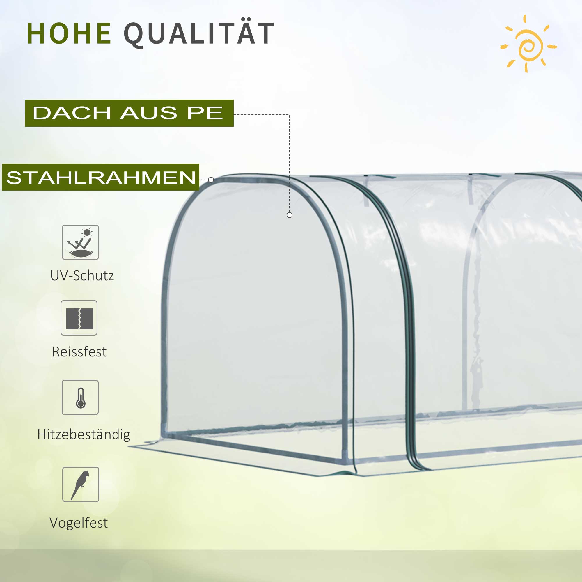 Présentation du serre de jardin