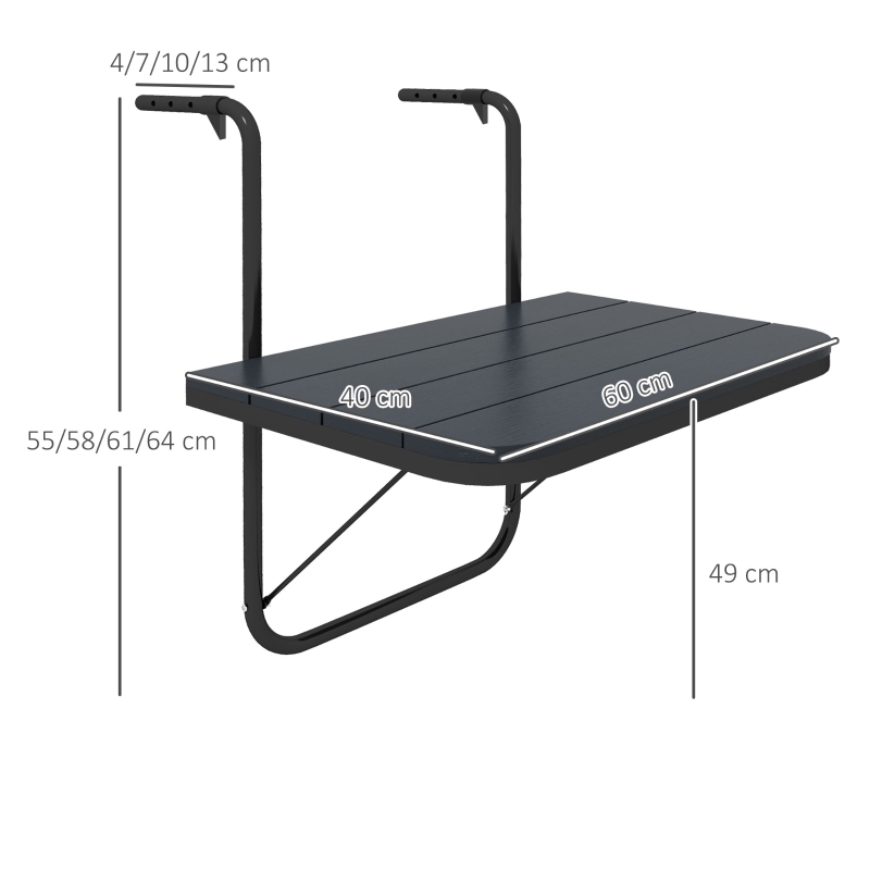 Dimensions du table d'appoint