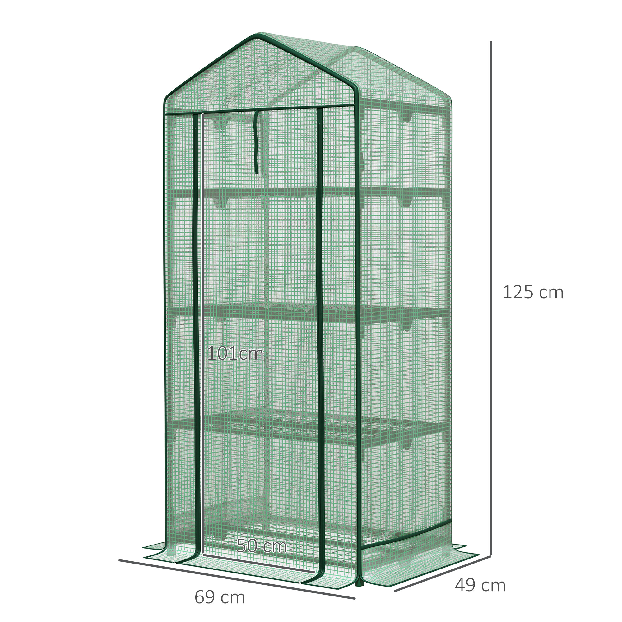 Dimensions du serre de jardin