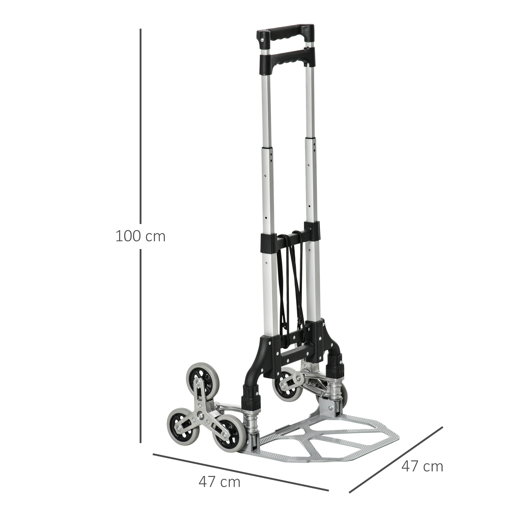 Dimensions du chariot de transport