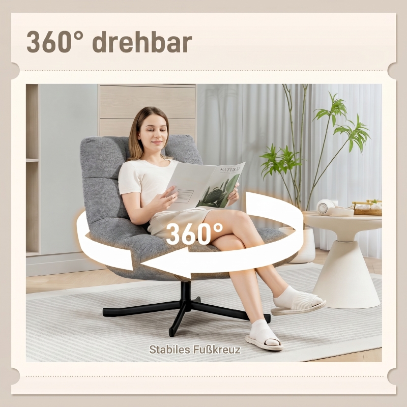 Présentation du fauteuil d'appoint