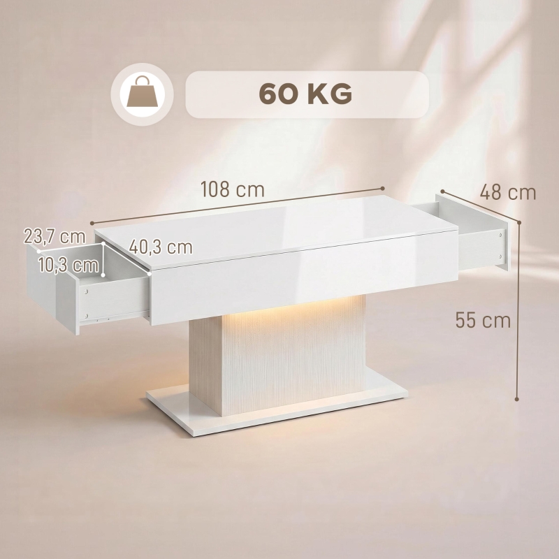 Dimensions du table basse