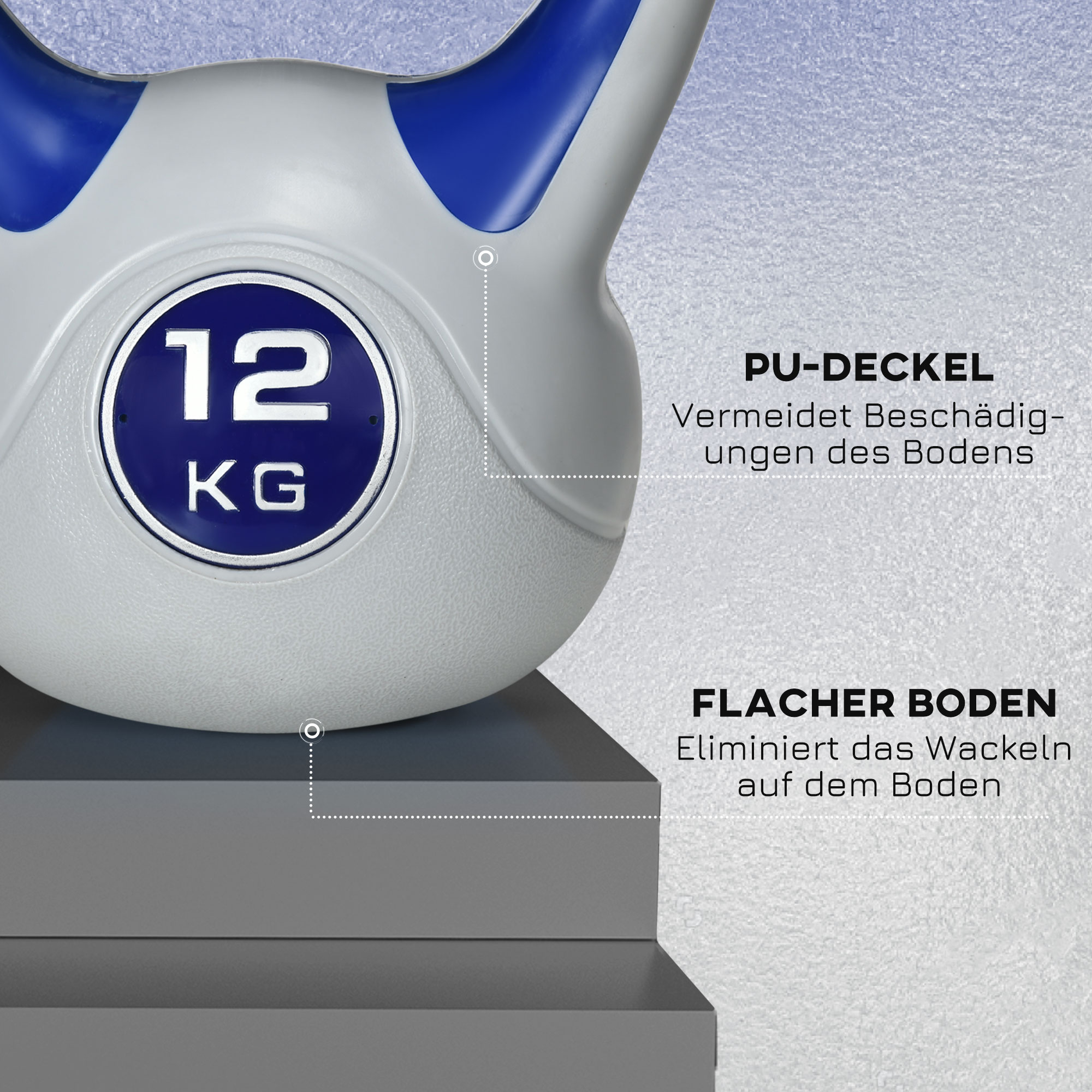 Kettlebell 12kg vue générale