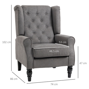 Détail du fauteuil relax