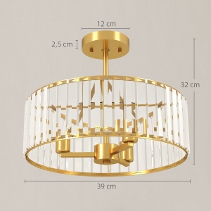 Dimensions plafonnier