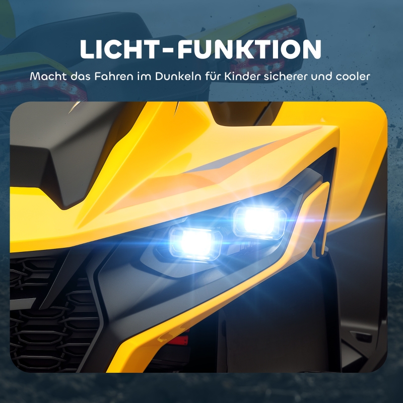 Panneau de commande, lumières, 5 chansons et port USB