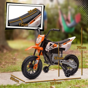 Dimensions et design numéro 68 motocross