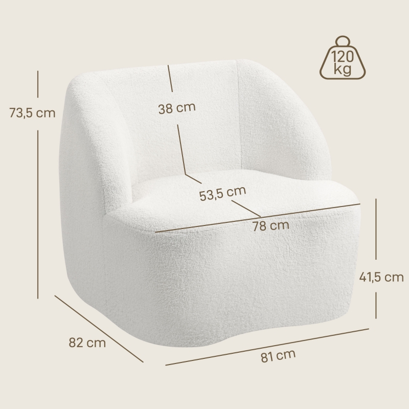 Dimensions du canapé