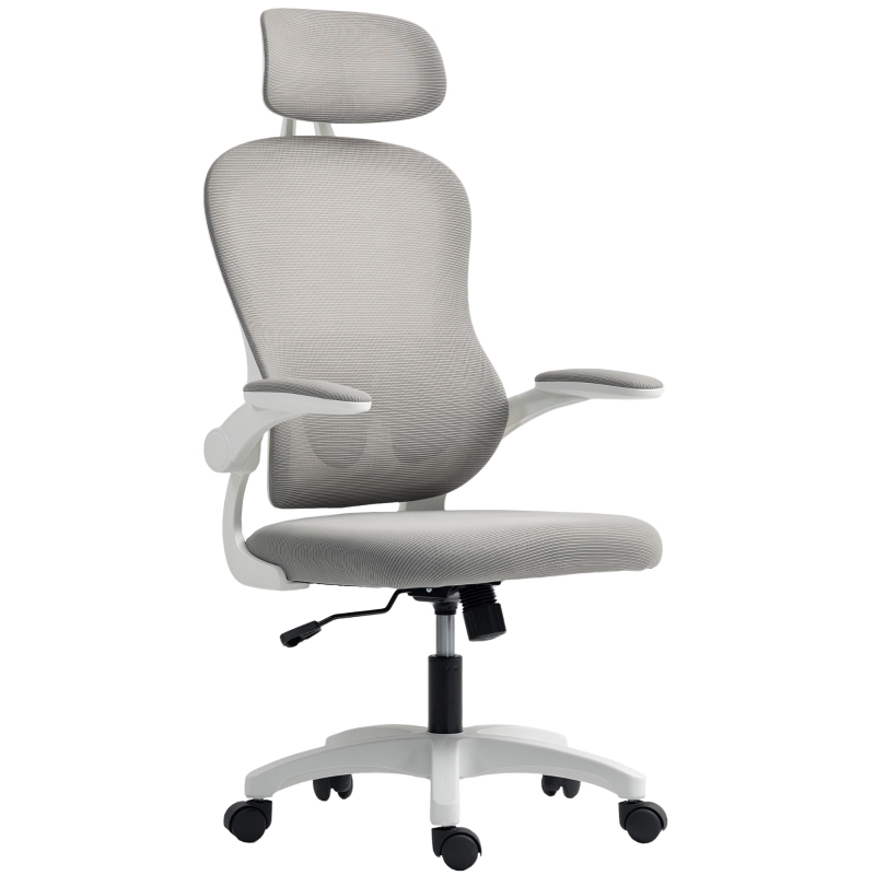 Ergonomischer Bürostuhl mit Netzstoff-Rückenlehne,