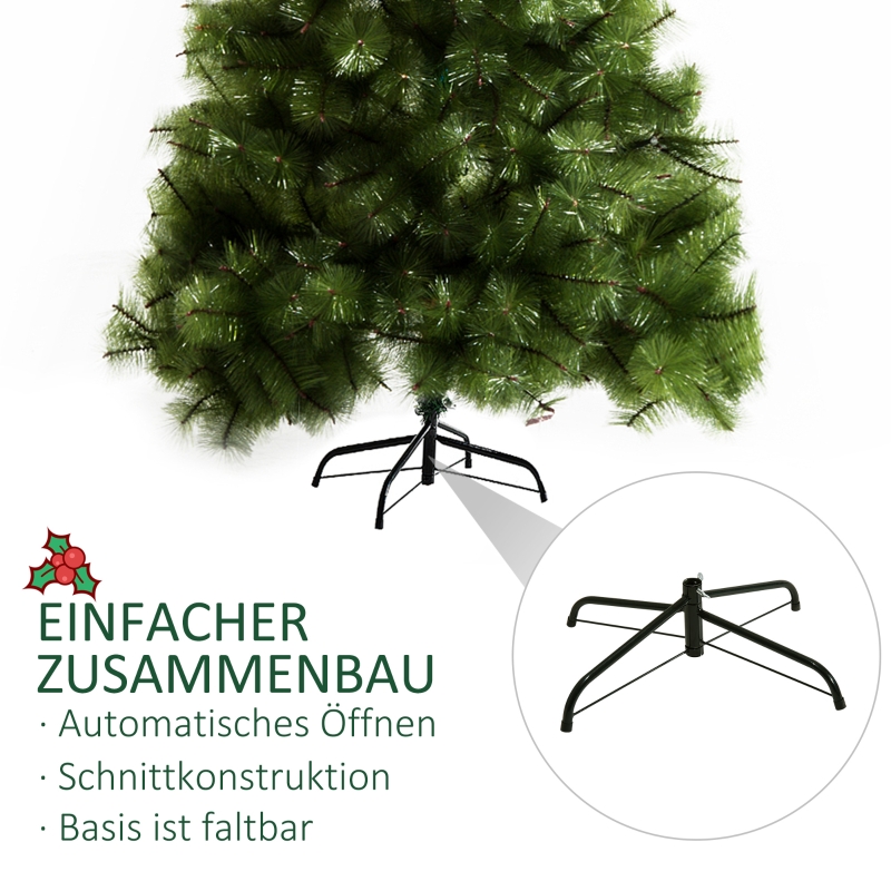 Sapin de Noël 210cm vue générale