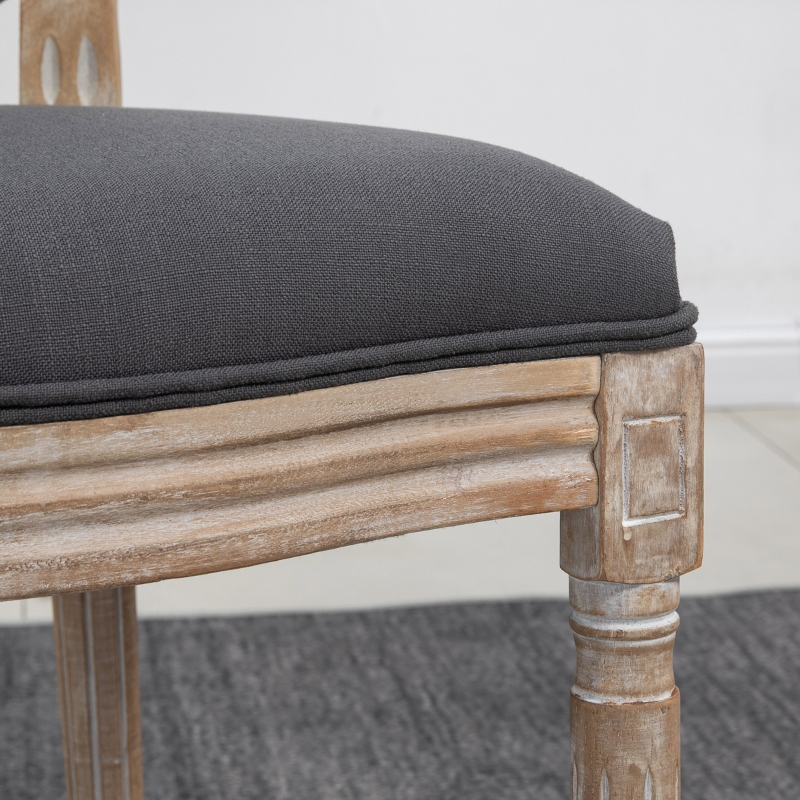 Détail du chaise de salle à manger