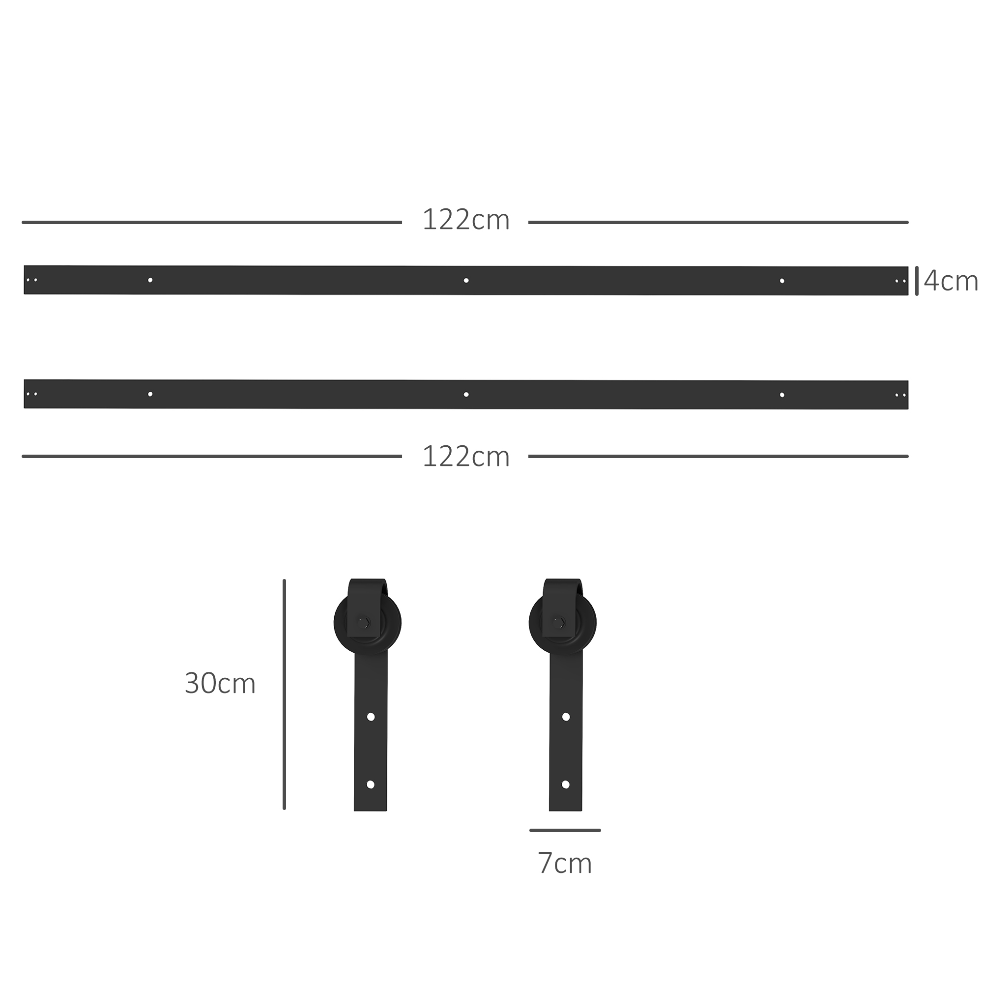 Dimensions du porte intérieure