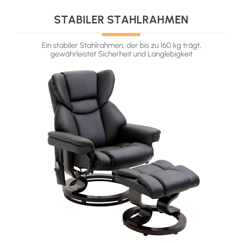 Détail du fauteuil relax