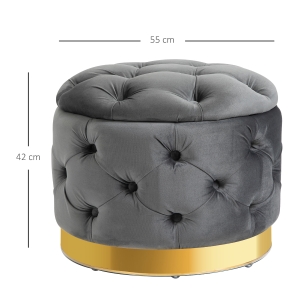 Détail du pouf