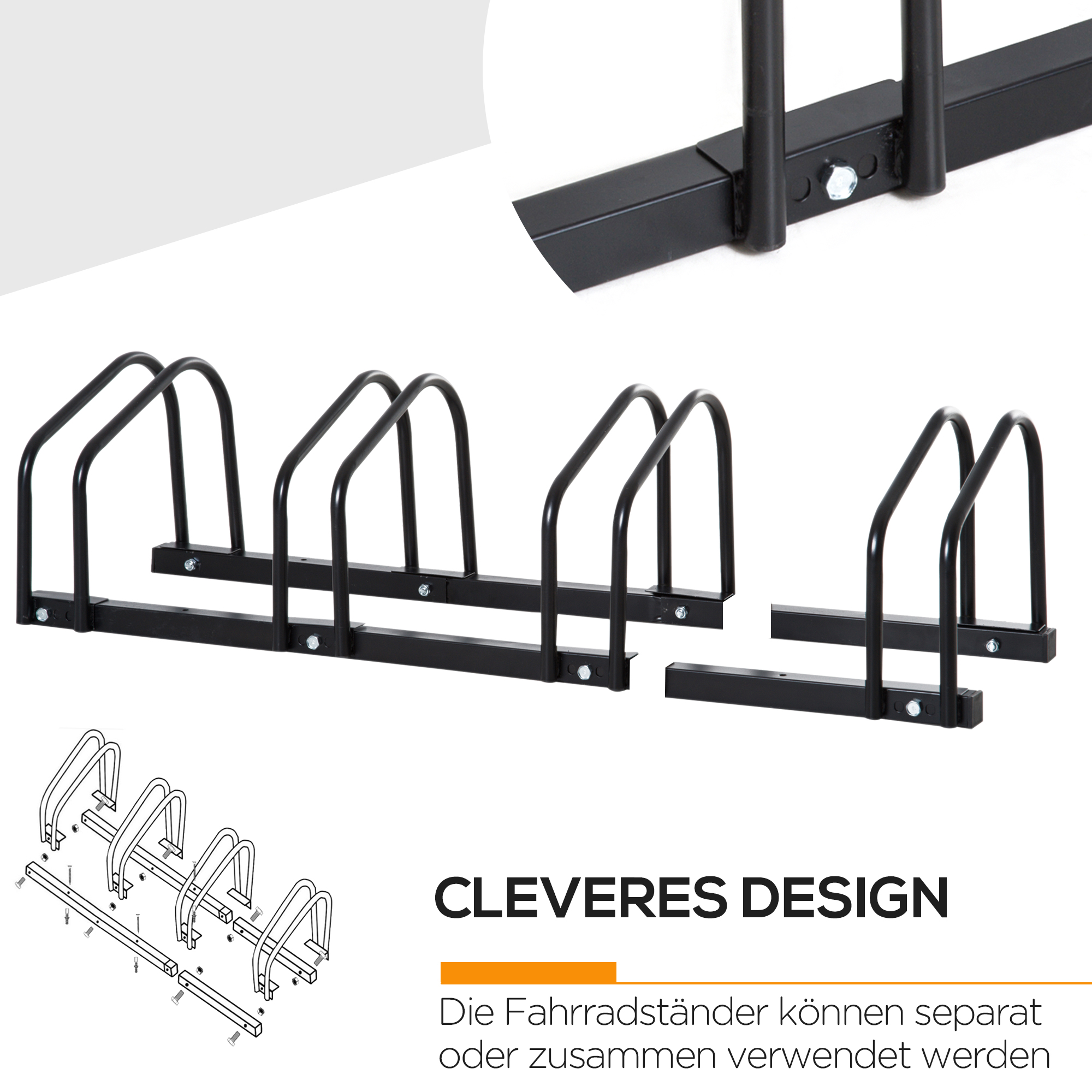 Présentation du support à vélos