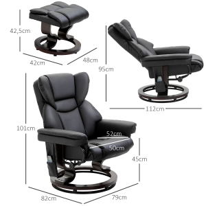 Détail du fauteuil relax