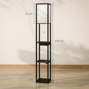 Schéma dimensions 26×26×159 cm