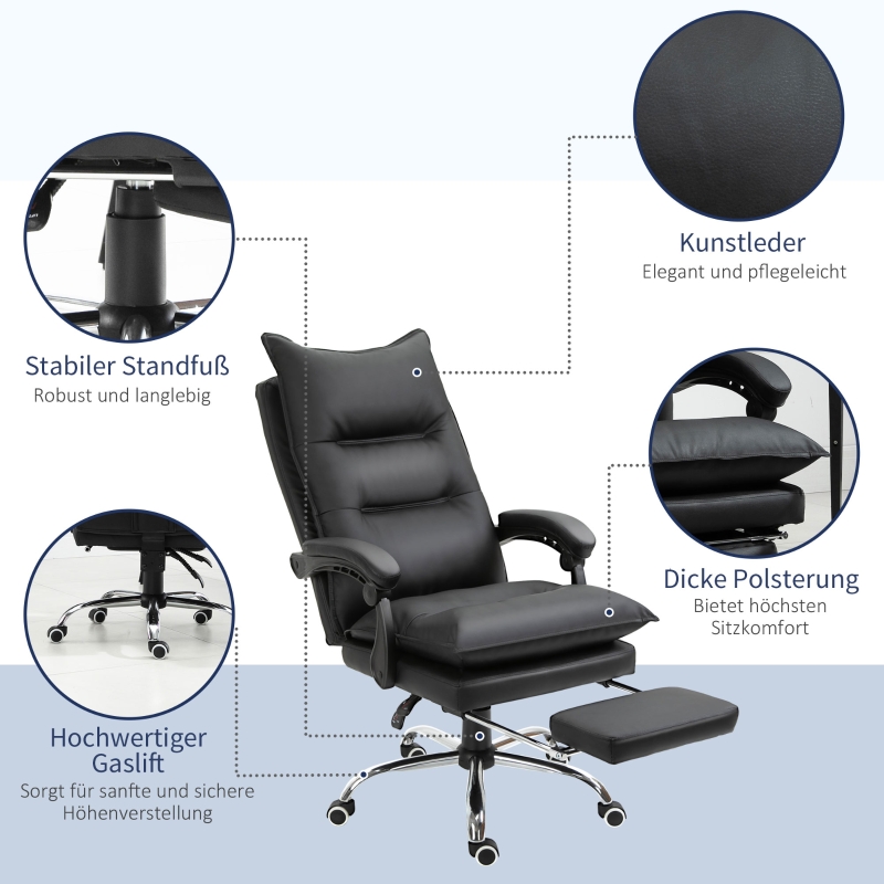 Détail du fauteuil de bureau