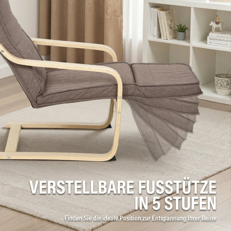 Détail du fauteuil relax