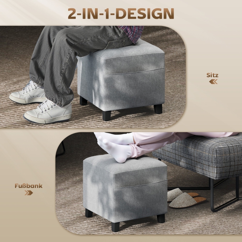 Détail du pouf