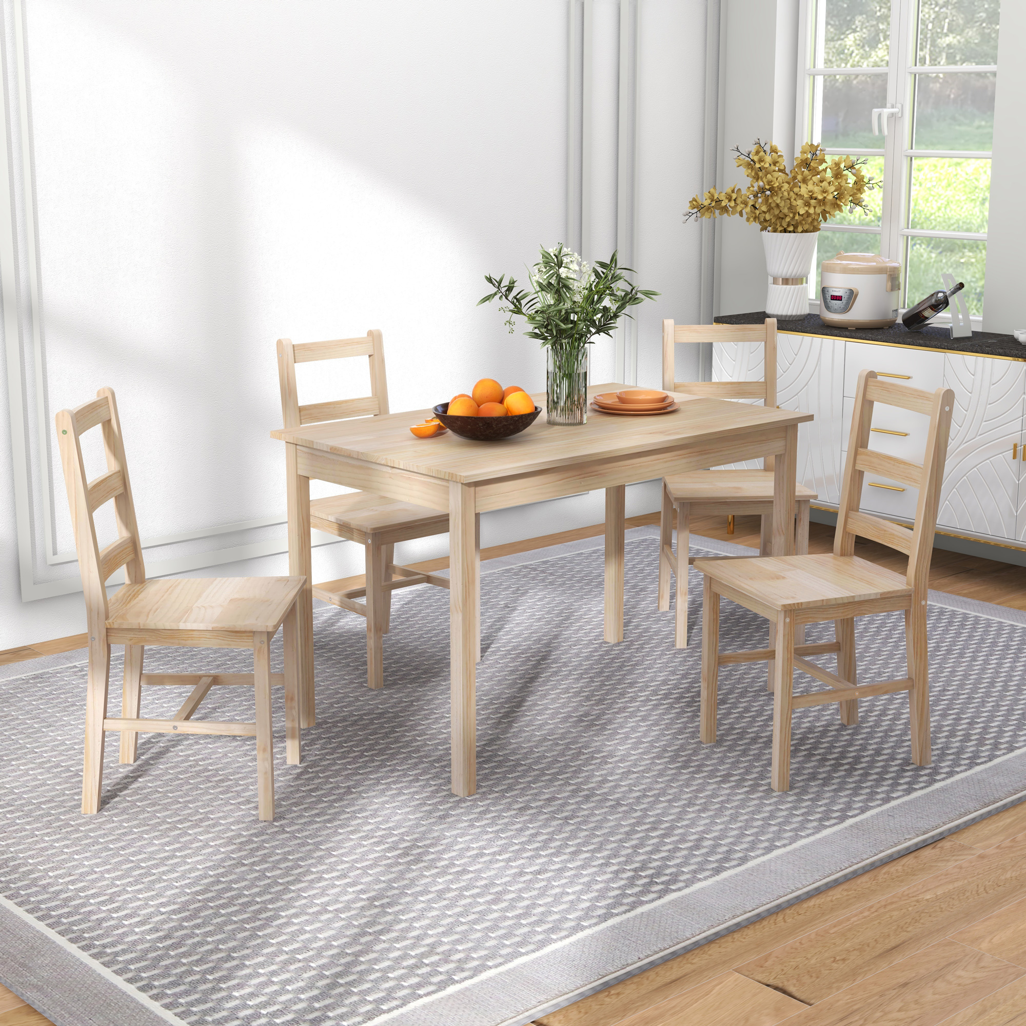 Détail du table à manger