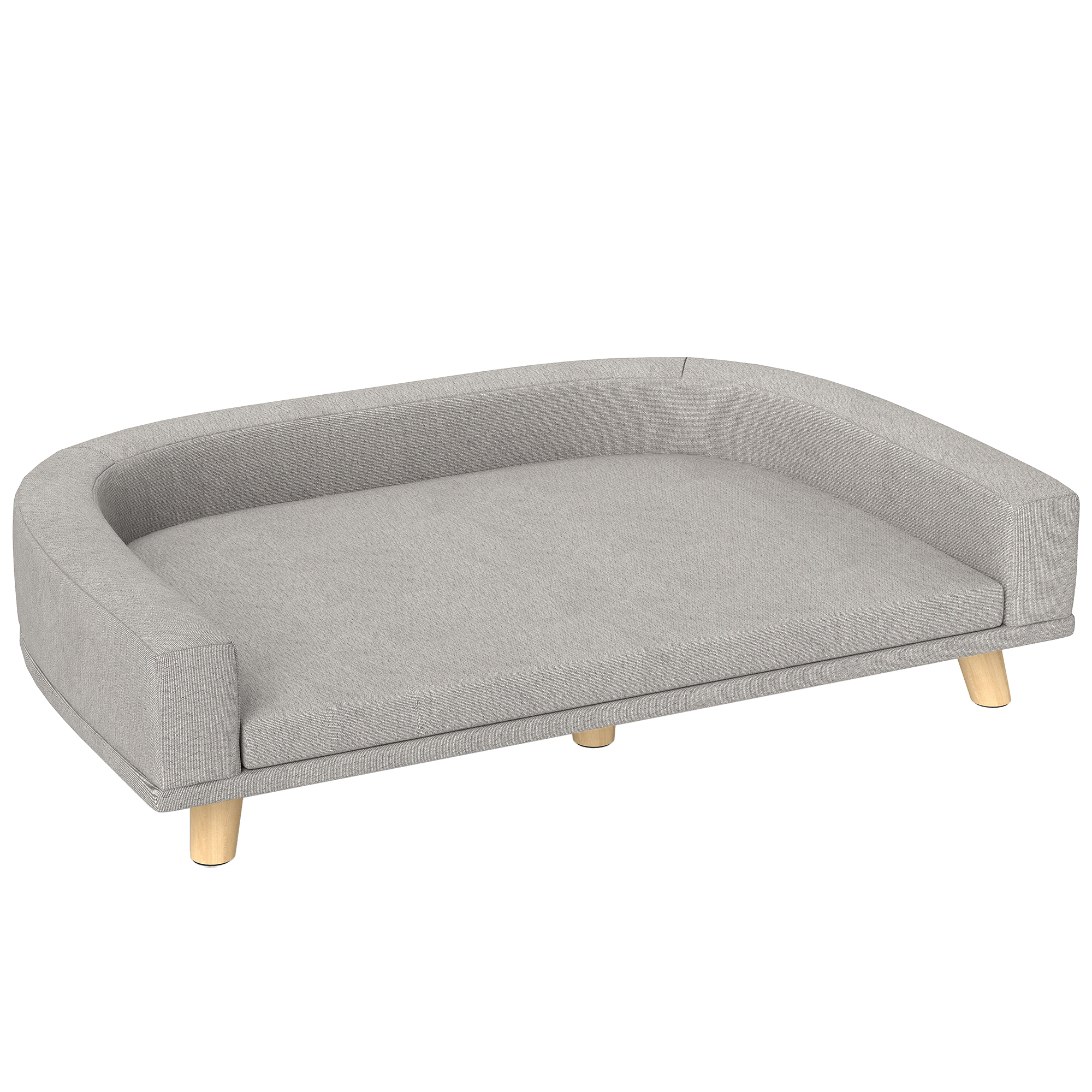 Vue principale du couchage rembourré