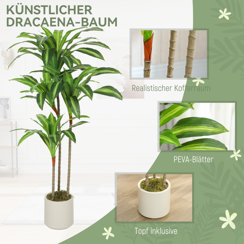 Détail du plante décorative