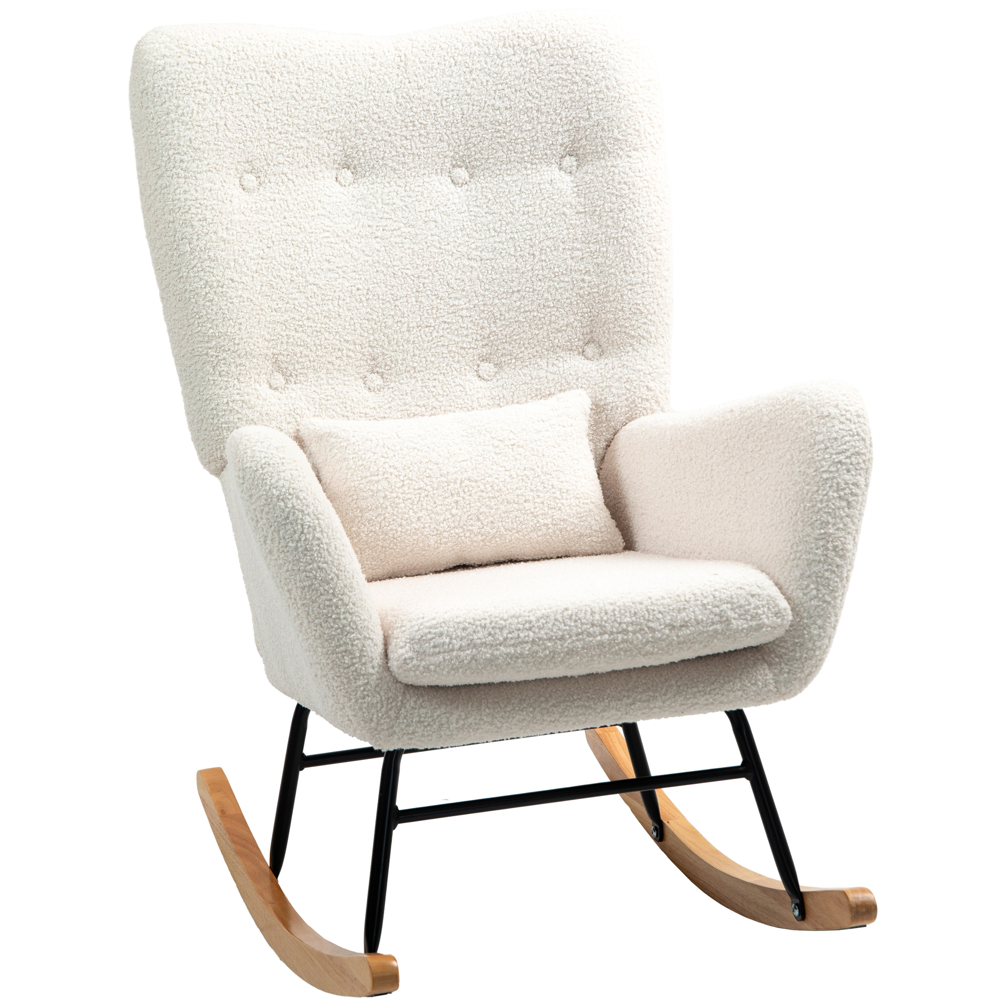 Vue principale du fauteuil à bascule