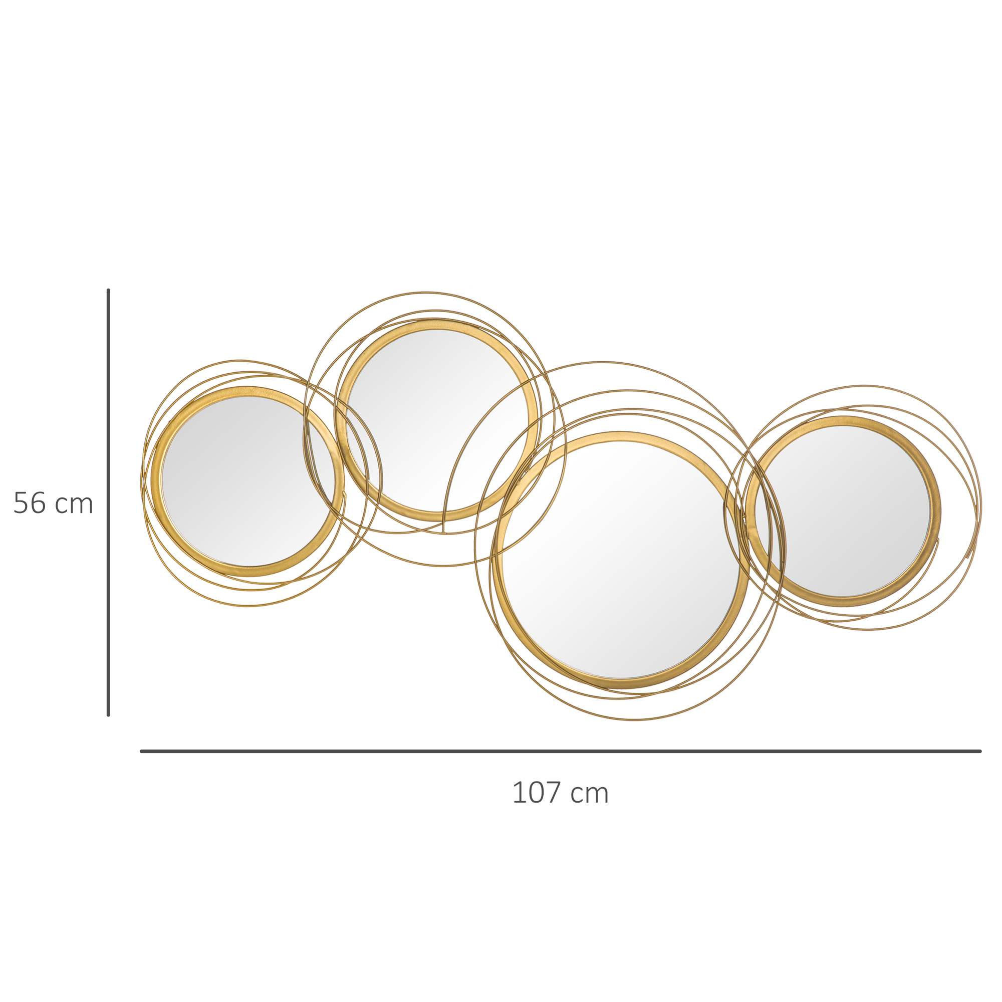 Dimensions du miroir