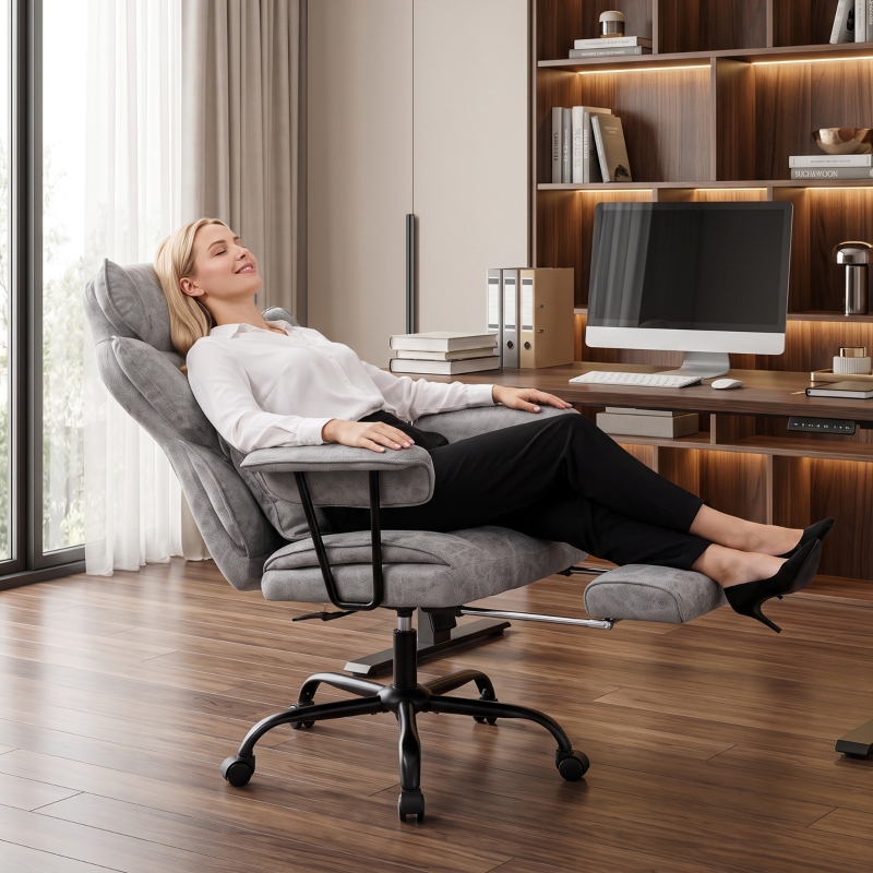 Détail du fauteuil de bureau