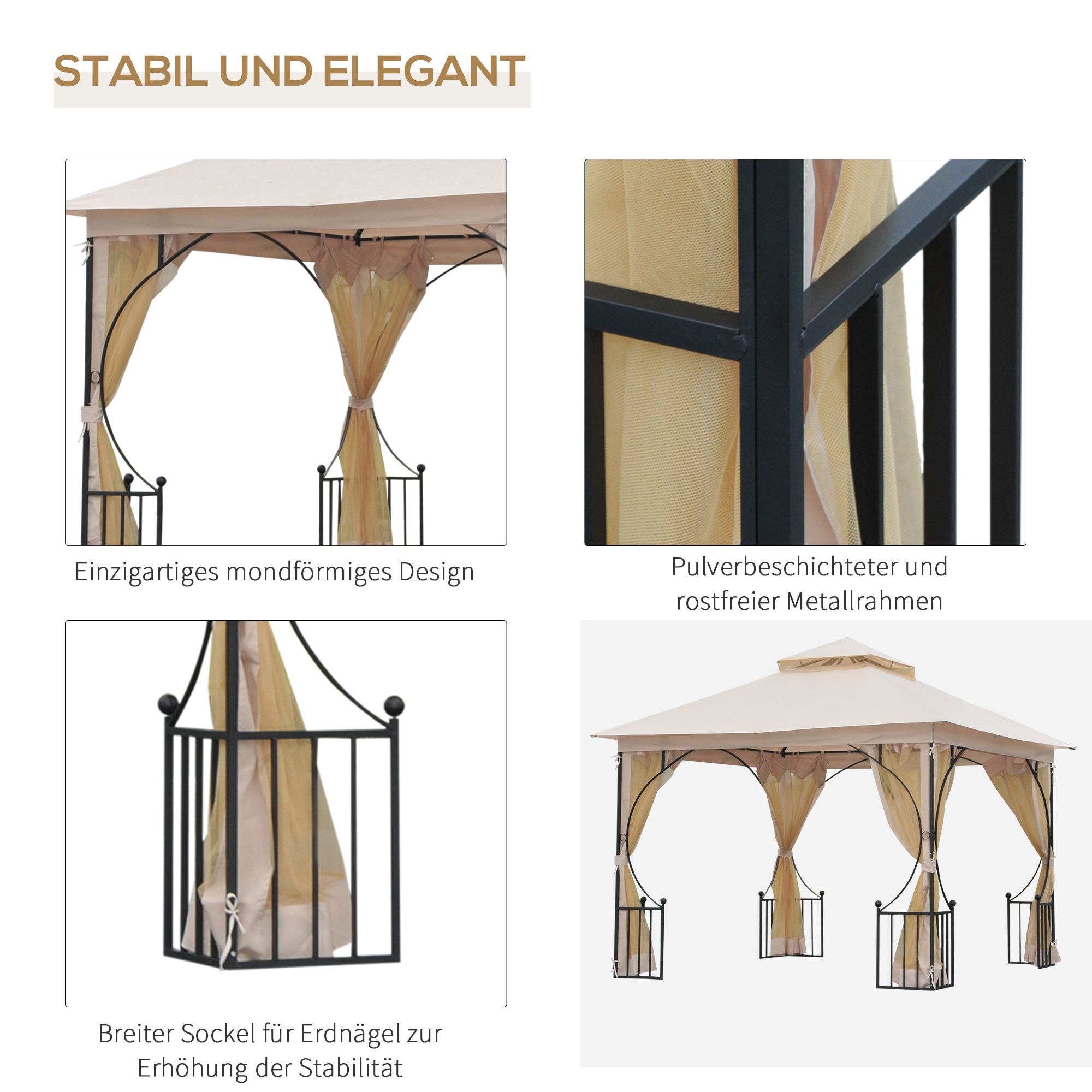Présentation du pavillon de jardin