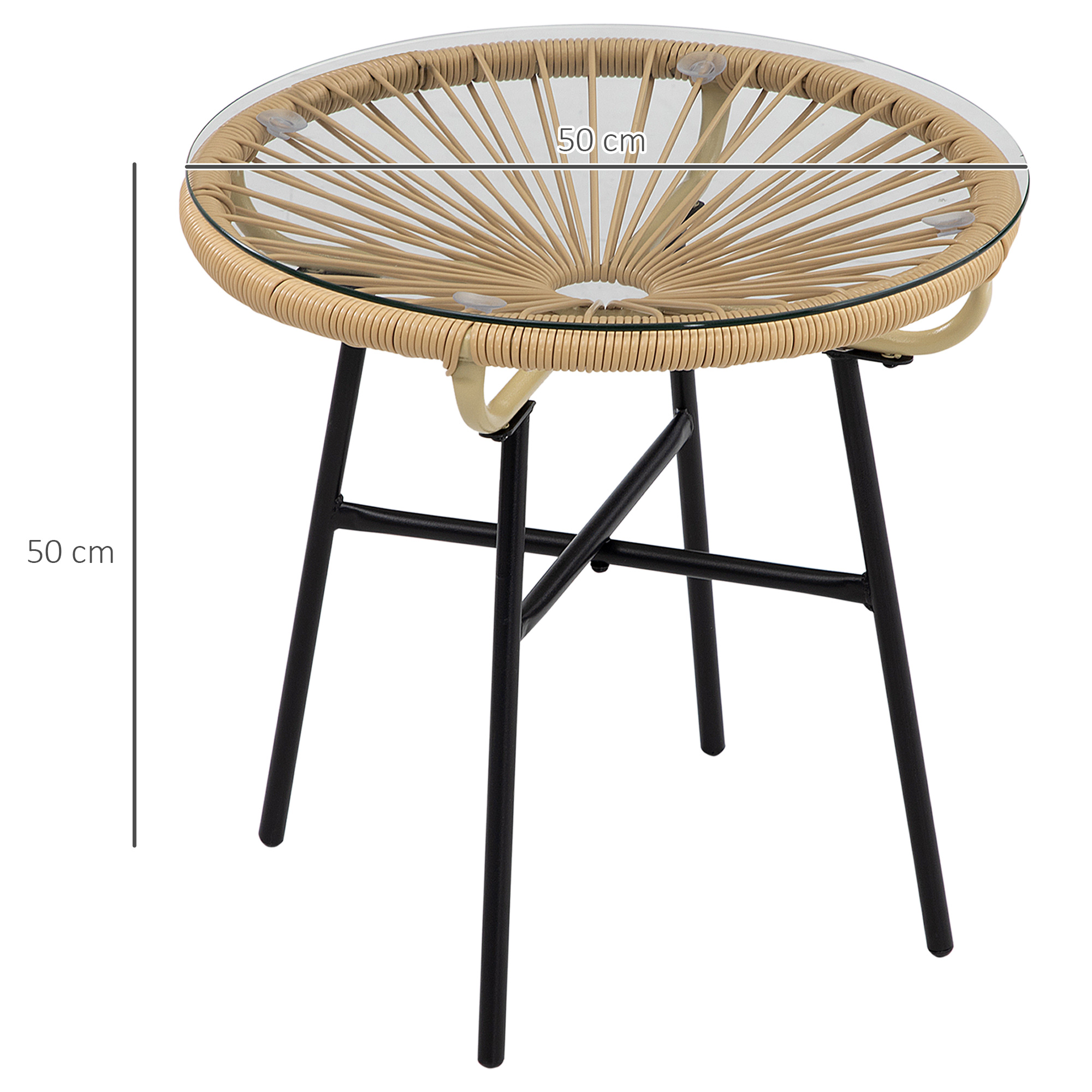 Dimensions du table d'appoint