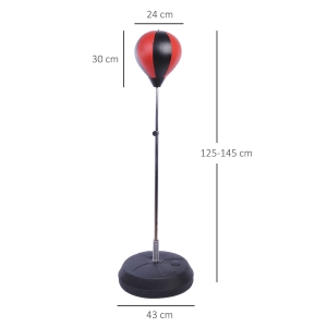 Quatre niveaux de hauteur 125‑145 cm