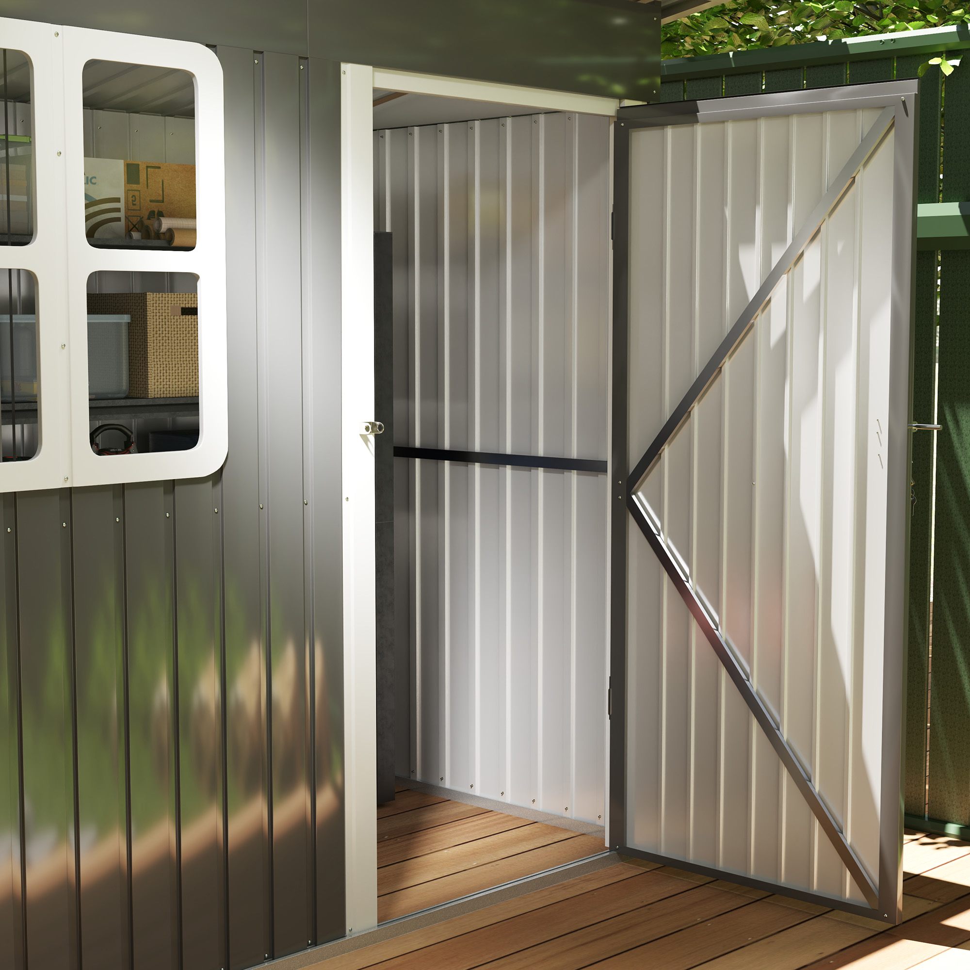 Présentation du abri de jardin