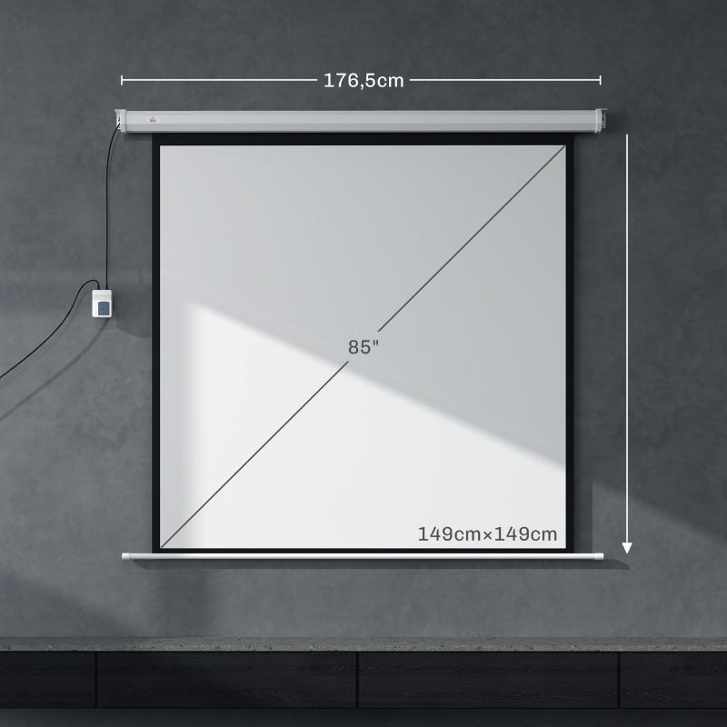 Dimensions du écran de projection