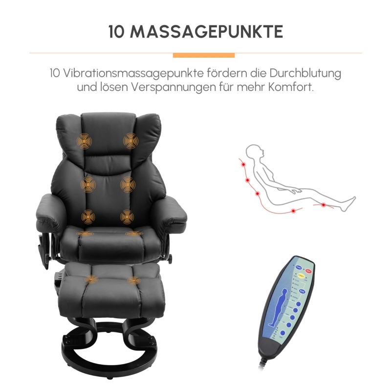 Détail du fauteuil relax