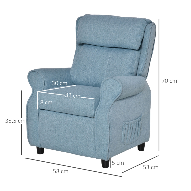 Dimensions du fauteuil relax