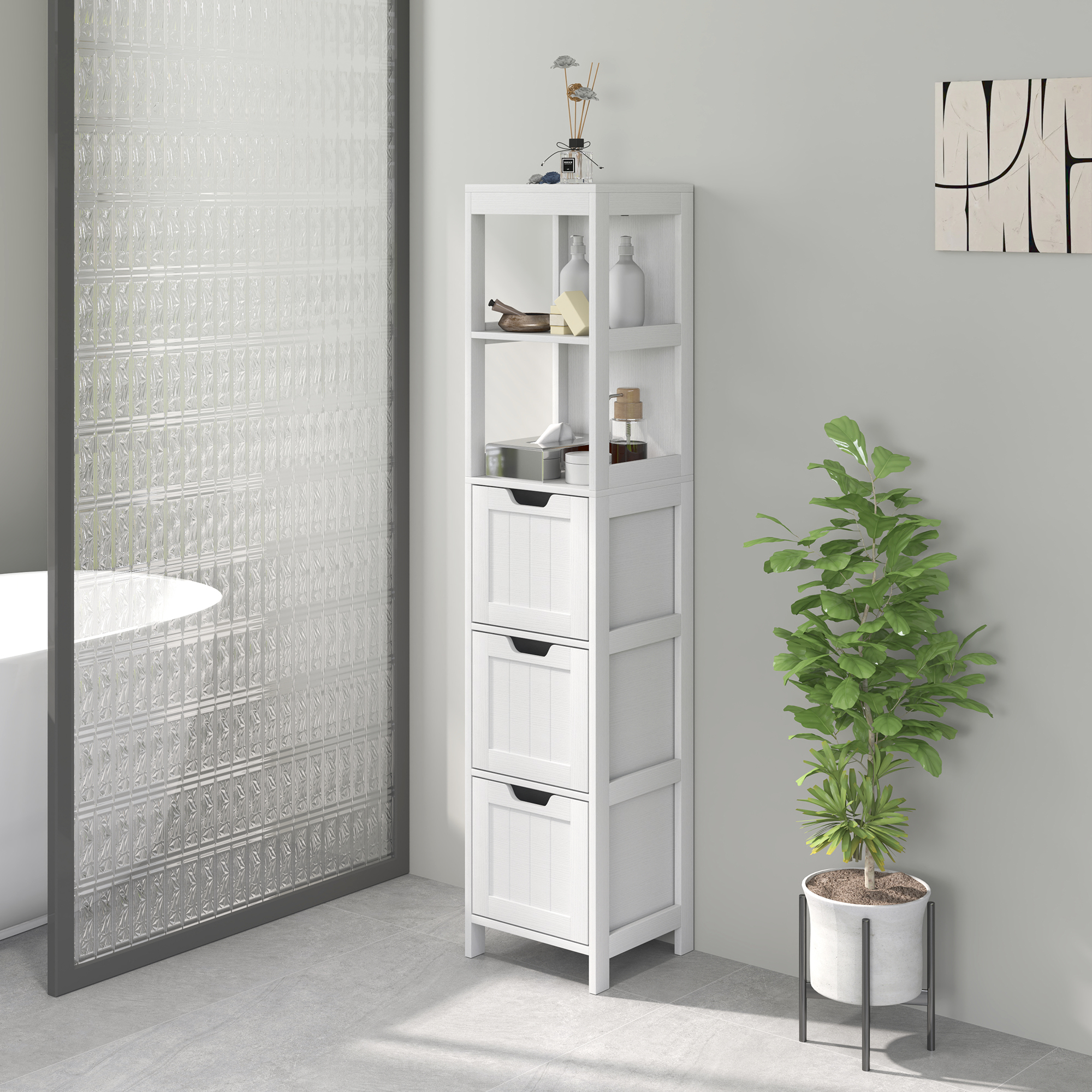 Présentation du meuble de salle de bains