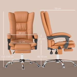 Détail du fauteuil de bureau