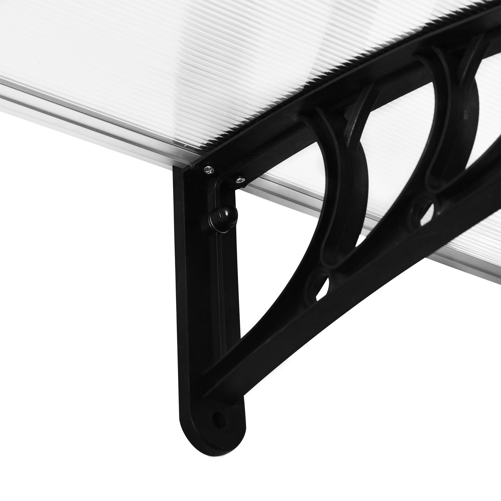 Auvent de porte en pente 75 × 195 × 23 c