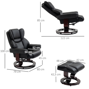 Détail du fauteuil relax