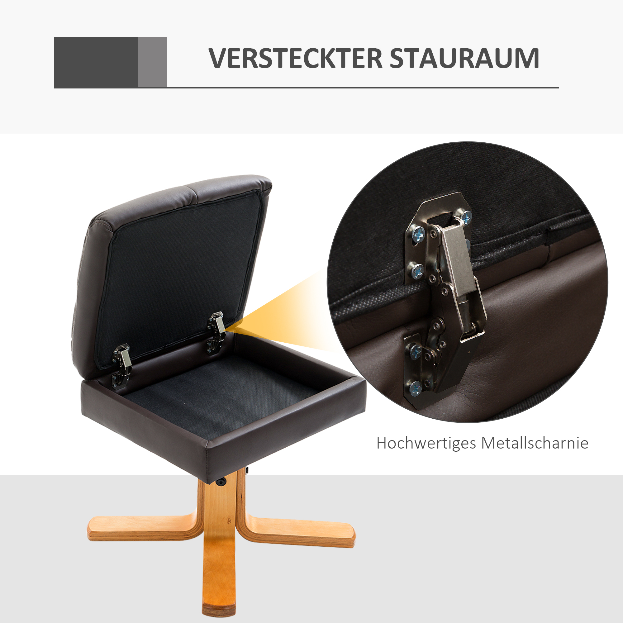 Détail du fauteuil relax