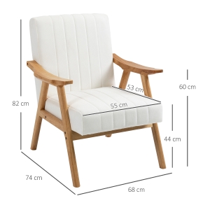 Détail du fauteuil d'appoint