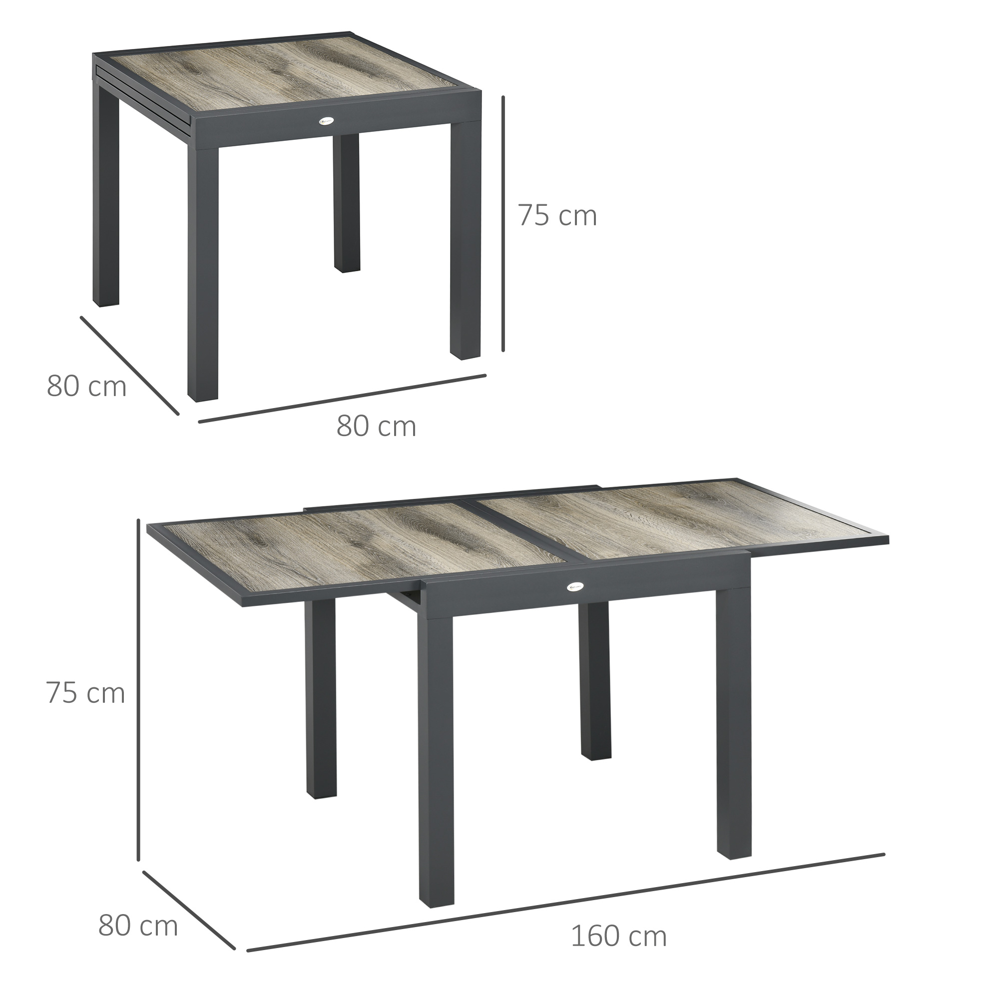 Dimensions du table à manger