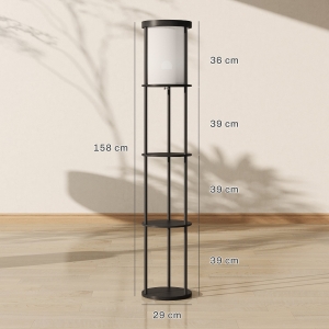 Schéma dimensions Ø29 × H158 cm