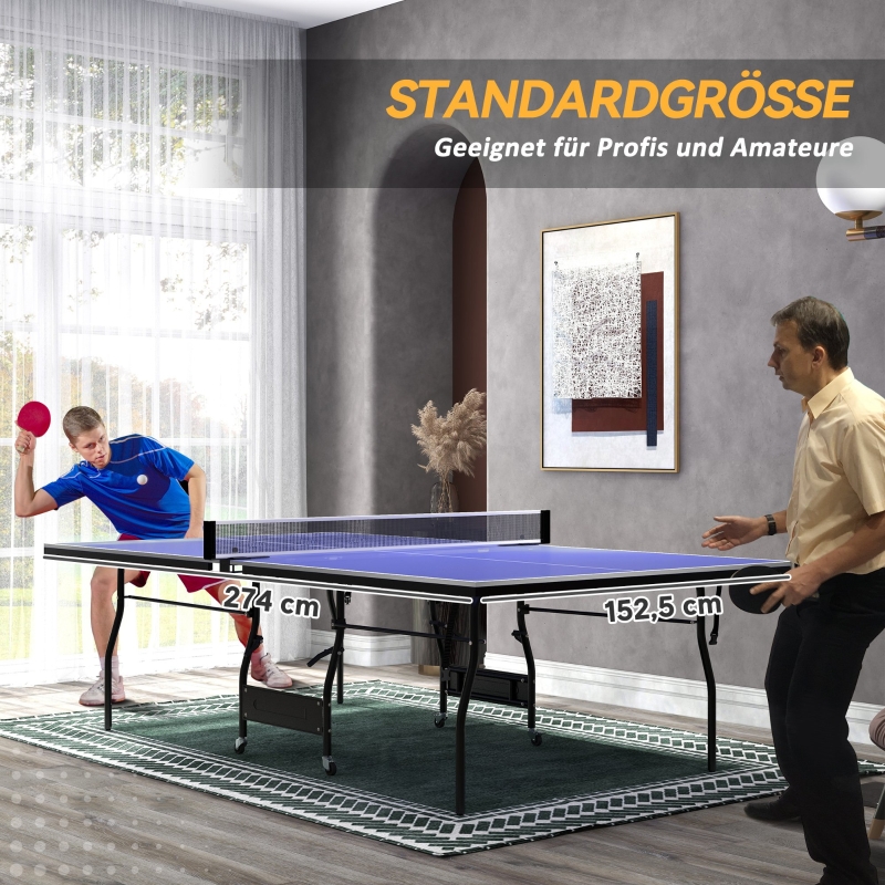 Détail du table de tennis de table