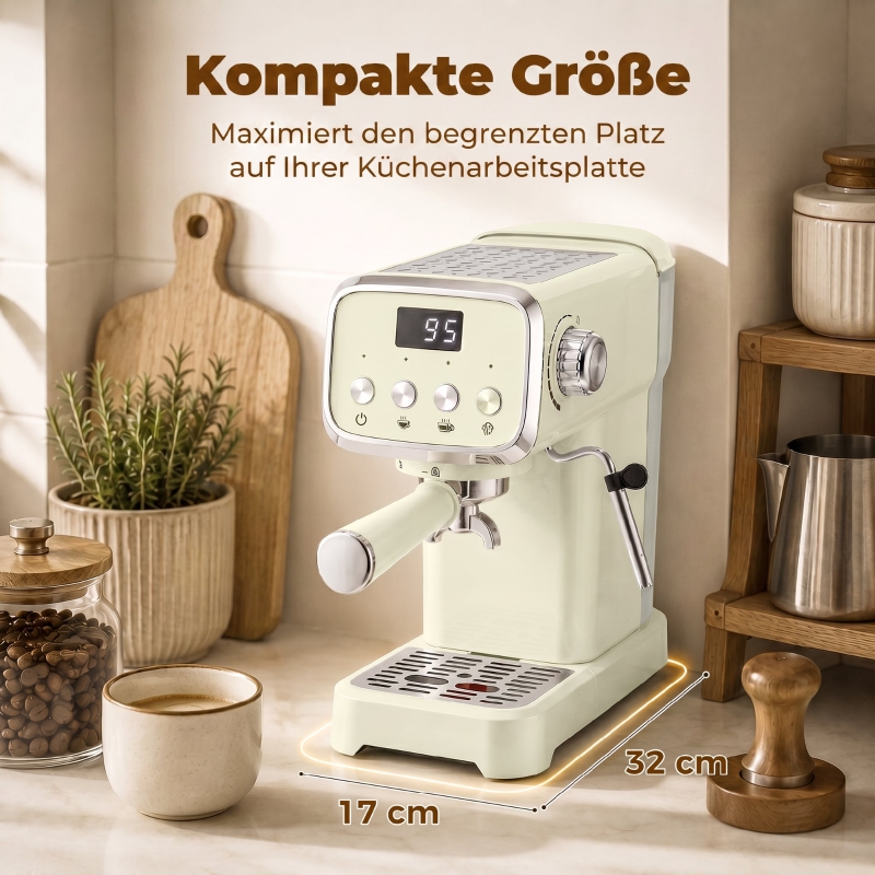 Panneau commandes mécaniques et affichage température