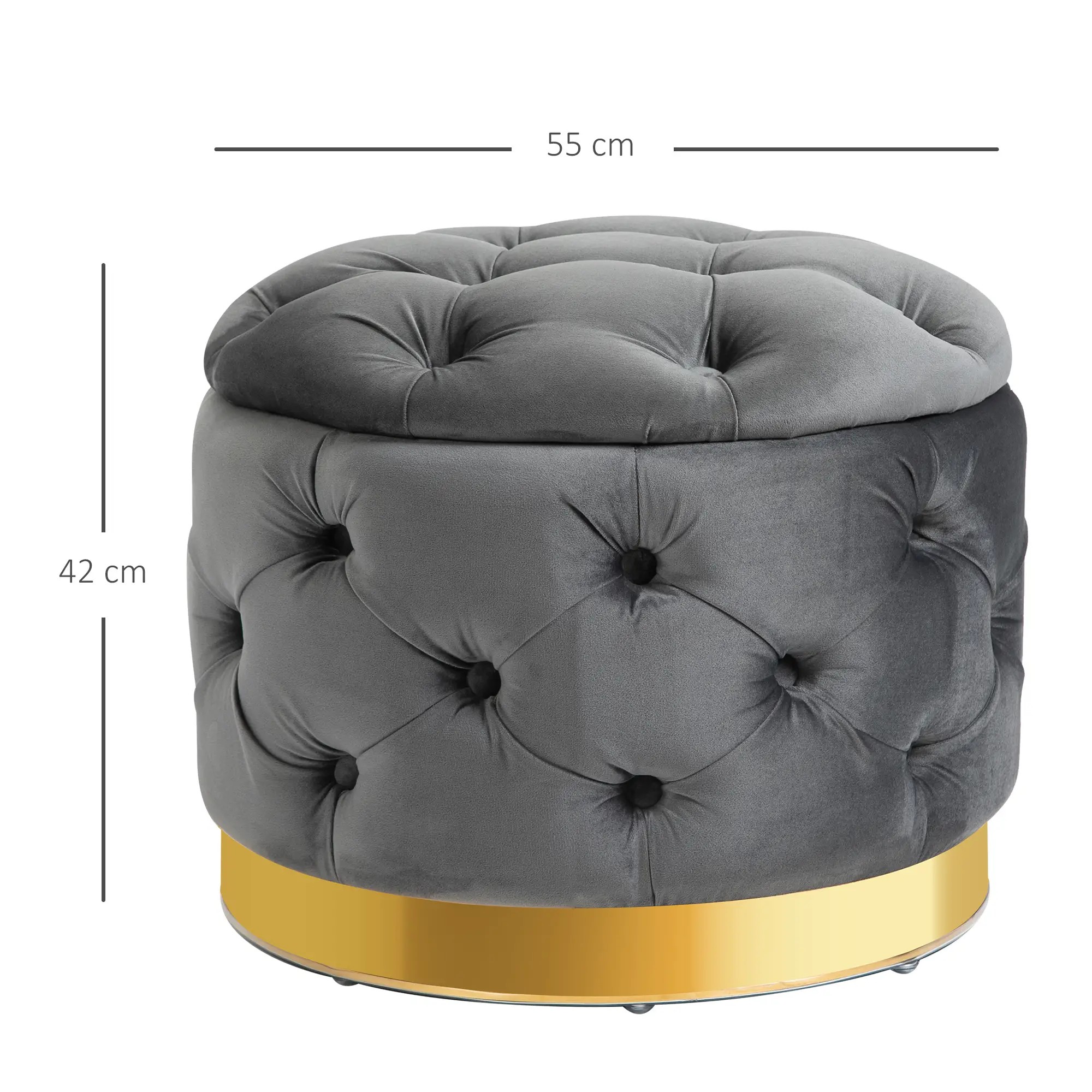 Dimensions du pouf