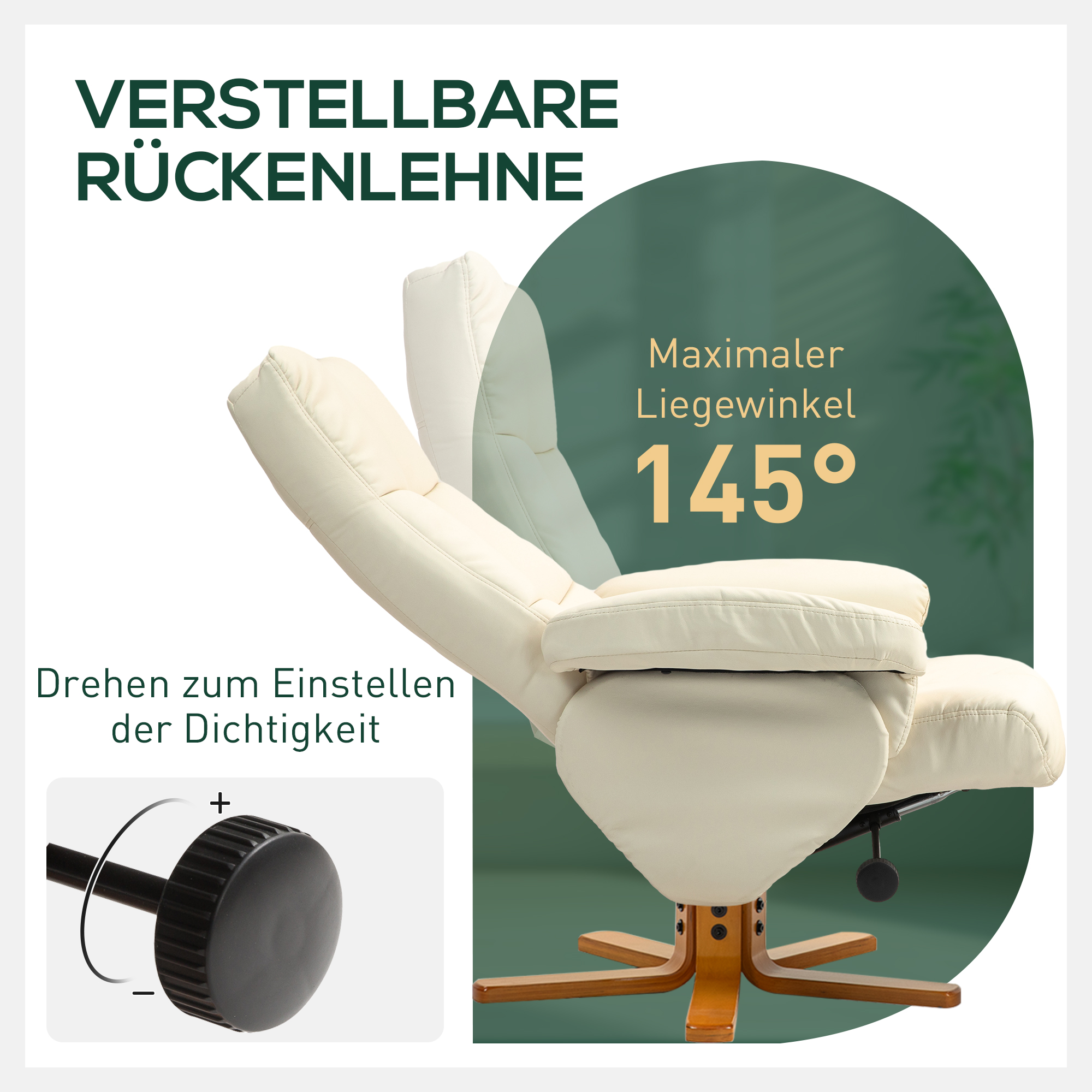 Détail du fauteuil relax